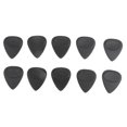 thumbnail image 1 of Tachiuwa 10pcs Mixed Sizes Black Guitar Picks Plectrums For Acoustic Electric Guitars, 1 of 9
