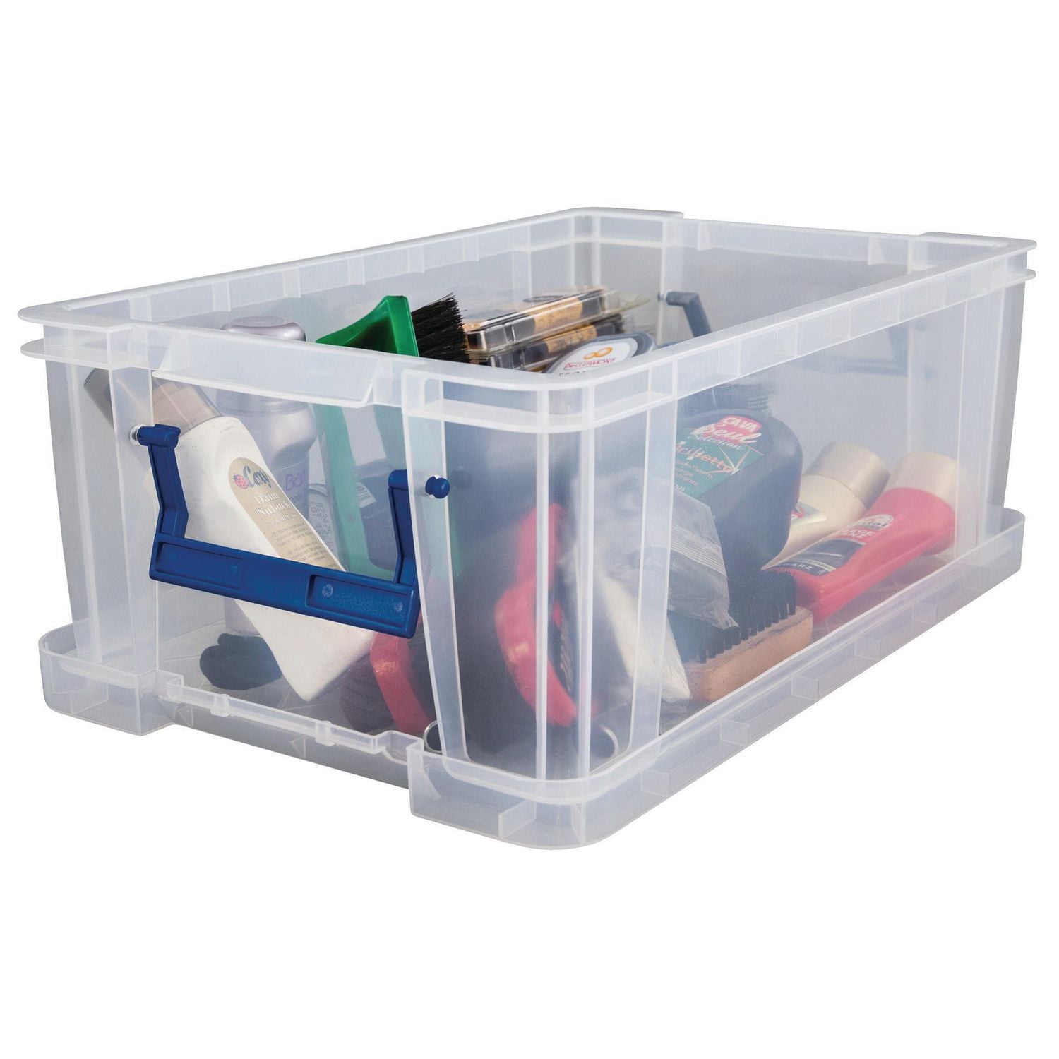 Boîte de rangement en plastique Bankers Box Pack Promo 4 ( 2 x 10L + 1 x 18.5L)