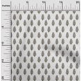 thumbnail image 2 of oneOone Georgette Viscose White Fabric Asian Floral Block Fabric For Sewing Printed Craft Fabric By The Yard 42 Inch Wide, 2 of 5
