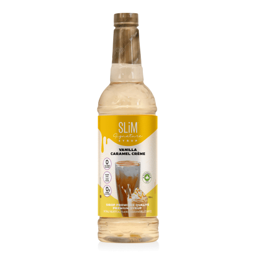 Slim Syrups Sans Sucre Vanille Caramel Crème