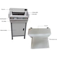 thumbnail image 3 of INTBUYING 18" 460mm Electric Heavy Paper Cutter Automatic Paper Cutting Machine Guillotine Trimmers, 3 of 12