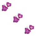 thumbnail image 1 of Decodeary 50 Pcs Têtes d'Orchidées Artificielles Réalistes avec et Longue Durée Violet Rouge 3 Ensembles, 1 of 6