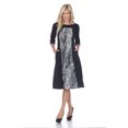 thumbnail image 1 of White Mark Women's Constance Midi Dress, 1 of 5