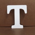 thumbnail image 1 of Agiferg Wood Wooden Letters White Alphabet Wedding Birthday Party Home Decorations T, 1 of 3