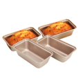 thumbnail image 1 of 4-Pack Non-Stick Mini Loaf Tins, Cake Pans, 1 of 8