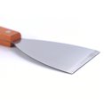 thumbnail image 4 of Cooking Scraper Kitchen Restaurant Stainless Steel Wooden steel scraper; cooking flipper; Handle Scraper Spatula Flipper Cooking Utensil, 4 of 8