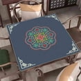 thumbnail image 5 of Mahjong Mat Reduction Mahjongg Table Mat Mahjong Accessories Tablecloth Game Poker Domino Game Game Mat For Card Board And Tile Games 70x70cm, 5 of 5