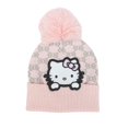 thumbnail image 4 of KNIT BEANIE WITH MITTENS - HELLO KITTY MONOGRAM, 4 of 5