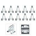 thumbnail image 3 of 10 Pcs Metal Retainer Clip for Car Dashboards DVD CD Panel Plate (Bulk Pack), 3 of 4