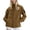 Brown, variant on Fall Saving! srobpty Women's Long Sleeve Windbreaker Jacket, Women Men Rain Jacket Water Proof Breathable Thin Bicycle Raincoat Travel Cycling Jacket Outdoor Jacket Windbreaker with Hood Purple, L