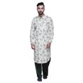 thumbnail image 2 of Atasi Classic Collar Long Sleeve Mens Pathani Kurta Salwar Wedding Kurta Set, 2 of 5