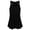 Black, variant on Pisexur Womens Solid Maternity Dress Scoop Neck Sleeveless Nursing Gown Breastfeeding Clothes Maternity Skirt Summer Flowy Swing Dress