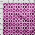 thumbnail image 3 of oneOone Rayon Fuschia Pink Fabric Circle Craft Projects Decor Fabric Printed By The Yard 56 Inch Wide, 3 of 4