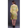 thumbnail image 4 of Bimba Kimono de Plage d'Été pour Femmes Grande Taille à Fleurs Kaftan-TG-3X, 4 of 5