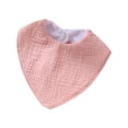 thumbnail image 1 of Baby Saliva Towel Combed Cotton Solid Towel Double-layer Saliva Towel, 1 of 4