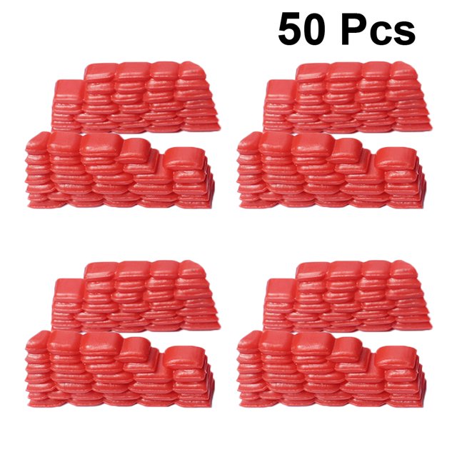50pcs Sandbag Model Funny Lightweight Scenario Accessory Crafts Ornaments for Kids