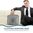 thumbnail image 4 of Waterproof Travel Bag Portable Luggage Handbag with Large Capacity (Gray), 4 of 9
