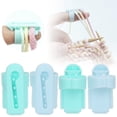 thumbnail image 4 of Yarn Guide Finger Holder, Plastic Knitting Finger Guides Knitting Craft Accessories Separated Yarns Tools 2.24" X 0.64"  For DIY Knitting Sweaters Tool, 4 of 8