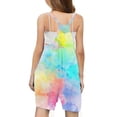 thumbnail image 5 of LSLJS Girls Summer Sleeveless Casual Romper Spaghetti Strap Shorts Jumpsuit With Pockets, Girls' Jumpsuits & Rompers Summer Clothes, 5 of 5
