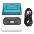 thumbnail image 2 of BT Thermal Receipt Printer, 58mm Portable Small Thermal Printer for IOS,  for Office Retail Store Restaurant, 2 of 7
