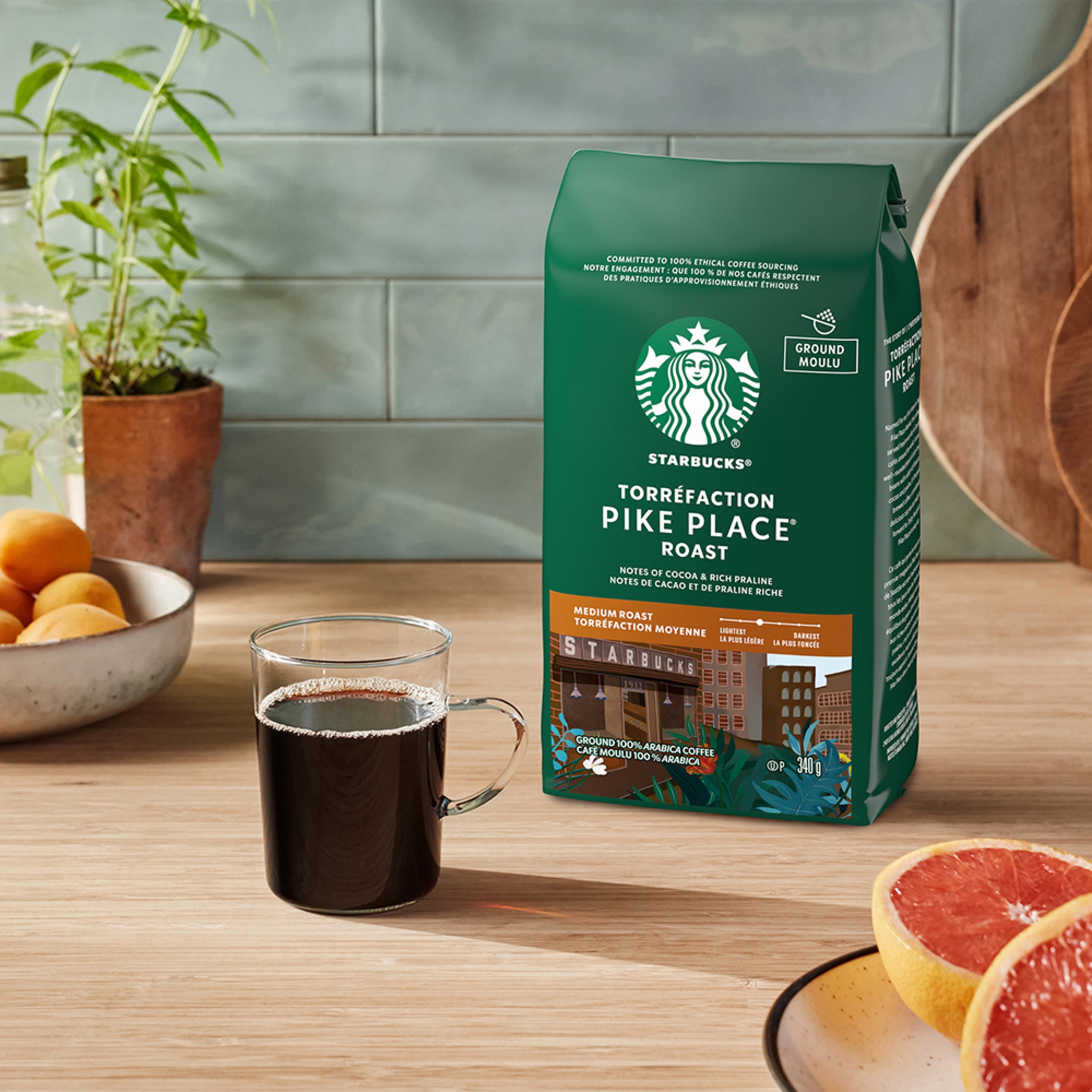 STARBUCKS Café Moulu Torréfaction Moyenne Mélange Maison