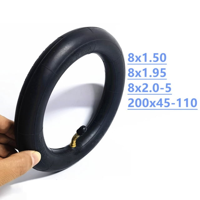 Yimiti 8 Inch 8X2.0-5 Inner Tube 200X45-110 Tire For Electric Scooter Baby Trolley,1Pc