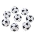 thumbnail image 3 of 8Pcs Black White Five-star Table Small Football Desktop Football Machine Soccer Toys, 3 of 9