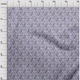 thumbnail image 3 of oneOone Polyester Spandex Medium Blue Fabric Floral Fabric For Sewing Printed Craft Fabric By The Yard 56 Inch Wide, 3 of 4