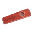 thumbnail image 1 of Wood Kazoo, Music Accompaniment Kazoo Guitar Partner Lightweight Flute Musical Instrument, 1 of 8