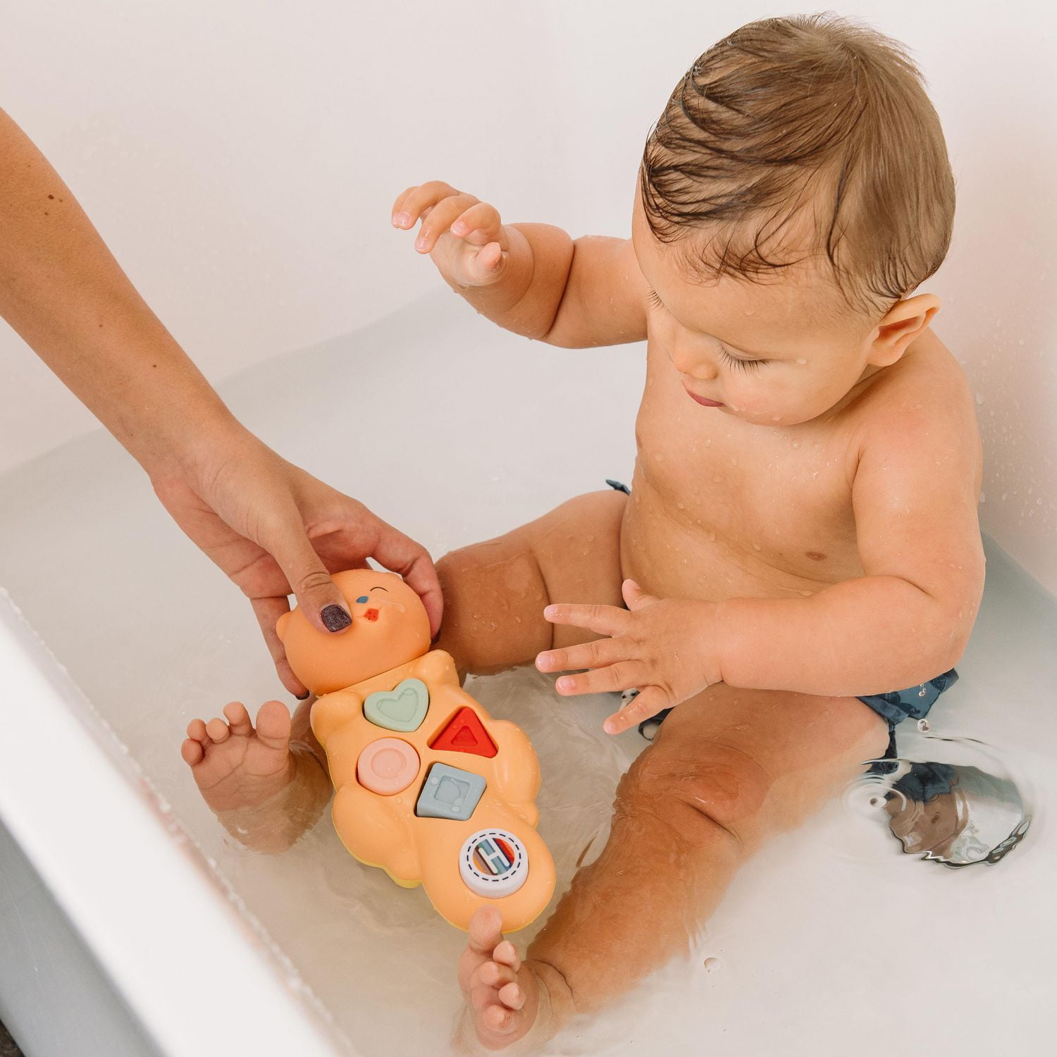 Hopscotch Lane Sea Otter Shape Sorter Bath Toy | Baby and Toddler, Unisex