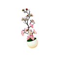 thumbnail image 1 of facefd artificial Plant Potted Arrangement Artificial Potted Flowers for Home Decorations Pink, 1 of 5