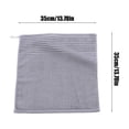 thumbnail image 3 of Hand Towel Solid Color Striped Yarn Soft Absorbent Towel Towel Face Wash Towel Four Sets Gray E, 3 of 6