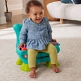 thumbnail image 4 of Fisher-Price Laugh & Learn Smart Stages Chair Teal Electronic Learning Toy for Toddlers, Multilanguage Version, 4 of 6