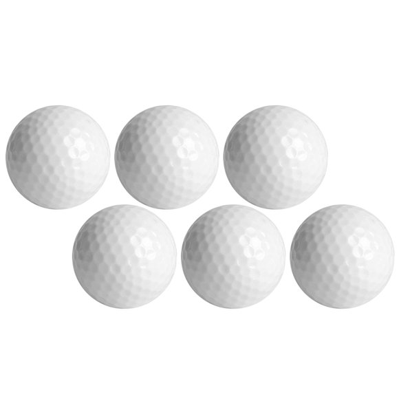 6 Pcs Balles de Golf Lumineuses à DEL, Couleur Vive, Faciles à Trouver pour l'Entraînement de Jour Nocturne