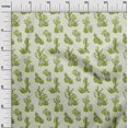 thumbnail image 3 of oneOone Polyester Spandex Pear Green Fabric Cactus Sewing Material Print Fabric By The Yard 56 Inch Wide, 3 of 5