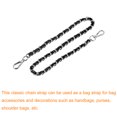 thumbnail image 3 of Unique Bargains Purse Chain Strap, 24' Purse Strap Shoulder Bag Replacement Strap, Black&Silver, 3 of 6
