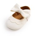 thumbnail image 2 of Newborn Girls PU BowKnot Princess Shoes, 2 of 6