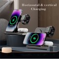 thumbnail image 3 of Station de Recharge Sans Fil, Support de Chargeur Sans Fil 4 en 1, Recharge Sans Fil Multi-Rapide, 3 of 5