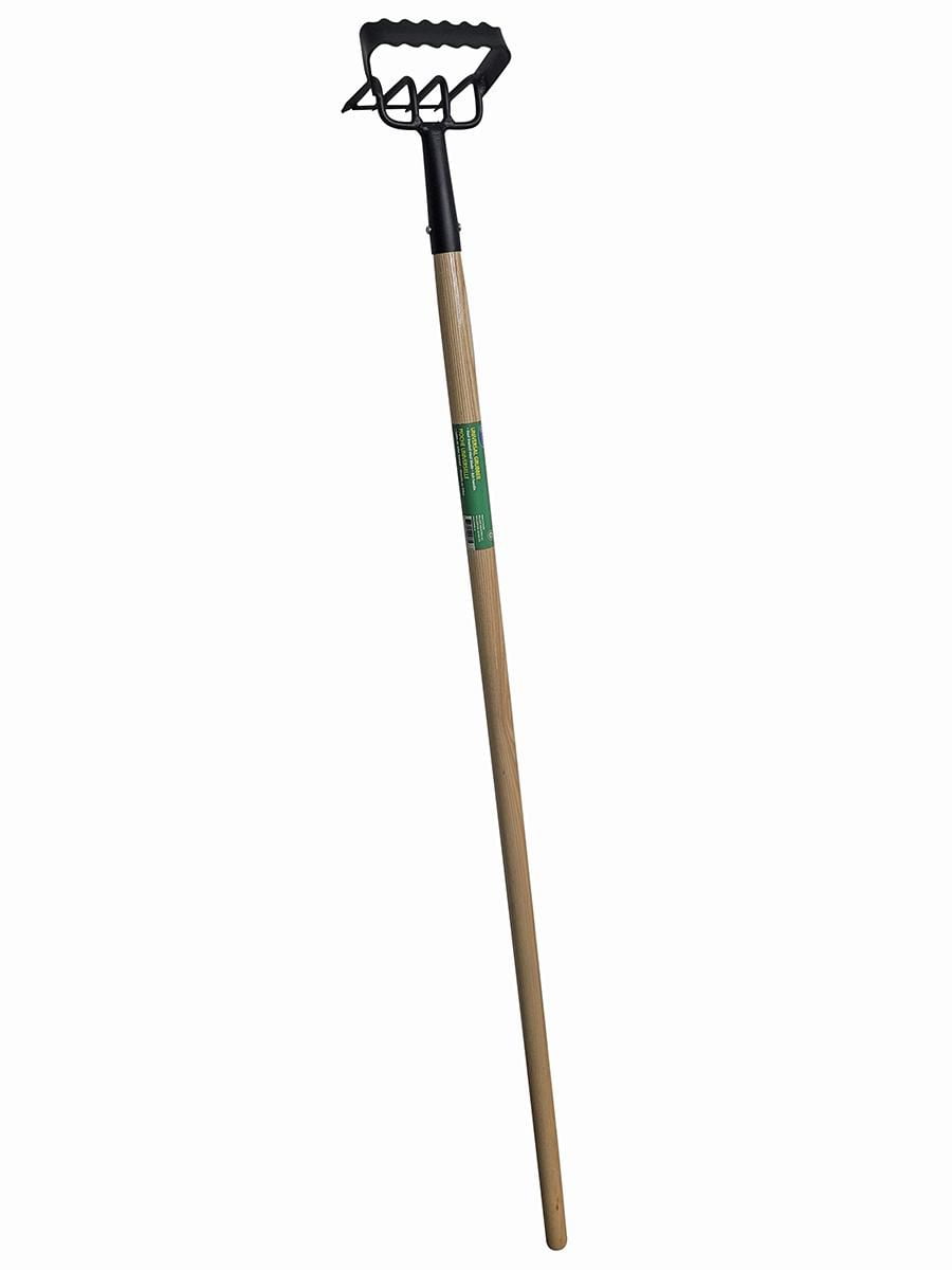 Cultivateur de jardin et  râteau de jardin à 8 dents lot de deux par Farm Tuff