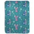 thumbnail image 1 of Lilo & Stitch 'Friends' Kids Silk Touch Fleece Throw, 100% Polyester, 1 of 5