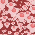 thumbnail image 1 of Ahgly Tapis d'Intérieur Lavable en Machine Carré Transitionnel Rose Profond, 5 Pieds Carré, 1 of 7