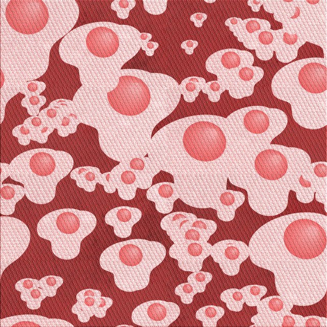 Ahgly Tapis d'Intérieur Lavable en Machine Carré Transitionnel Rose Profond, 5 Pieds Carré