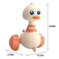 thumbnail image 3 of RXIRUCGD Toys Children's Puzzle Cute Press Small Toy Interactive Press Pullback Car Small Toy, 3 of 8