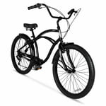 Hyper Bicycles 26" Men's Cruiser Commuter Bike, Gray