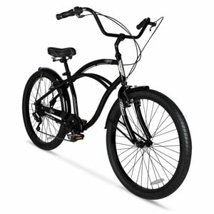 Hyper Bicycles 26" Men's Cruiser Commuter Bike, Gray