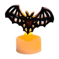 thumbnail image 1 of Halloween Flameless Candles Bats Battery Operated Tealights Set Halloween Candles Decor For Home Party Gift, 1 of 6