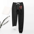 thumbnail image 1 of LSLJS Women's Christmas Santa Claus Print Leggings With Elastic Drawstring Pockets Thick Warm Pants, Womens Work Pants, 1 of 9