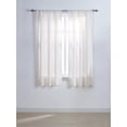 thumbnail image 1 of Mainstays Tille 63" Solid Rod Pocket Window Curtains Panel, 1 of 5