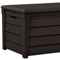 thumbnail image 3 of Keter Brightwood Weatherproof Patio Deck Storage Box Bench, Brown (2 Pack), 3 of 12