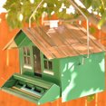 thumbnail image 4 of Perky-Pet 8 lb Squirrel-Be-Gone II Green Home Style Wild Bird Feeder, 4 of 9